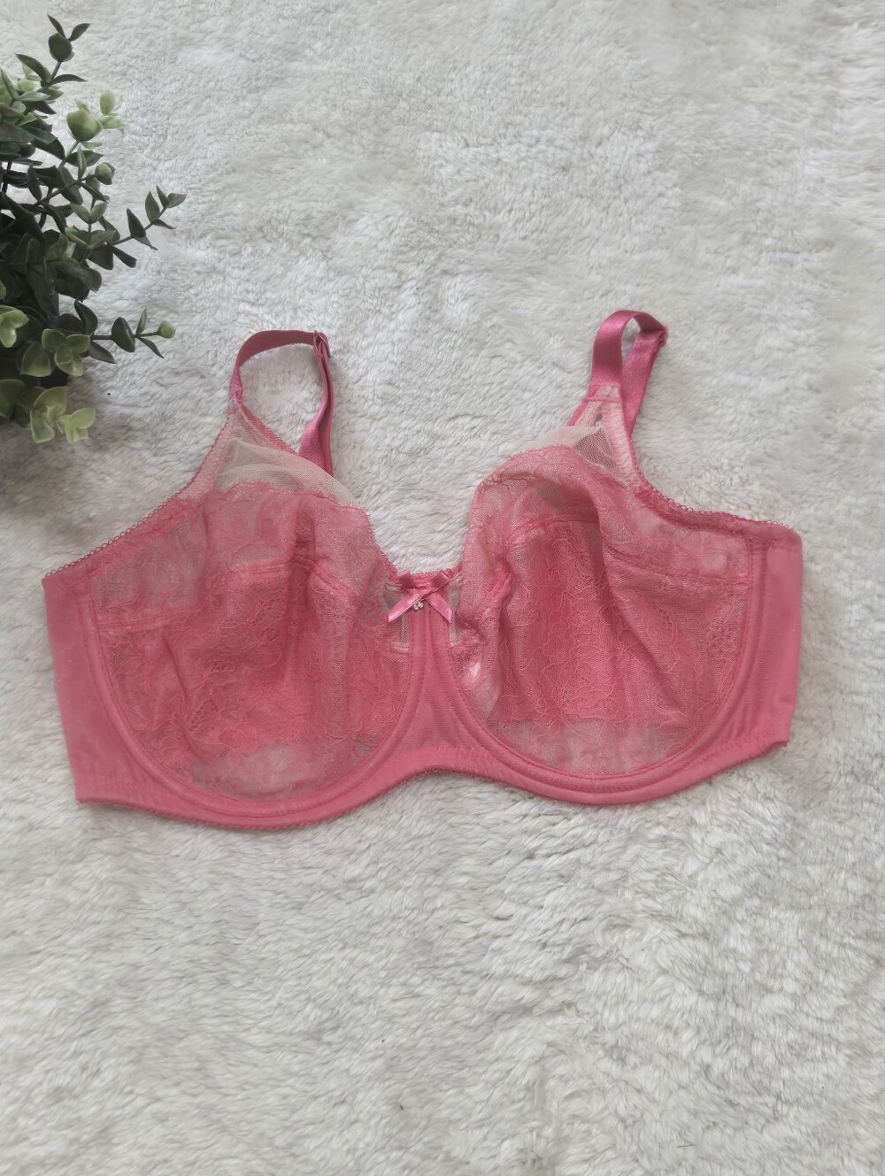 Wacoal Pink Retro Chic Full Figure Underwire Bra, 40D